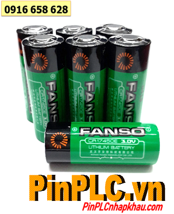 FANSO CR17450E, Pin CR17450E lithium 3v 4/5A 2000mAh 